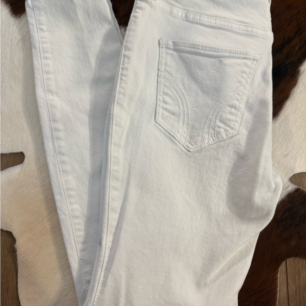 Hollister White Skinny Jeans Modern Fit